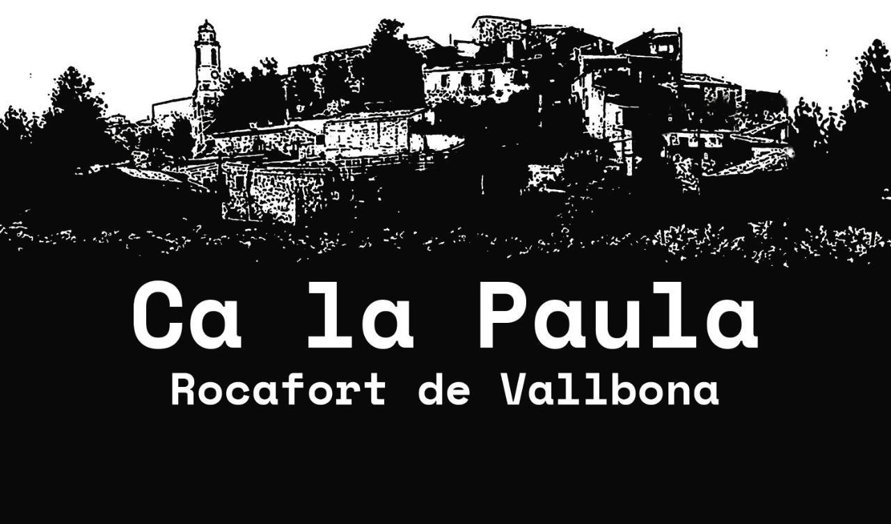 Rocafort de Vallbona Ca La Paula 아파트 외부 사진
